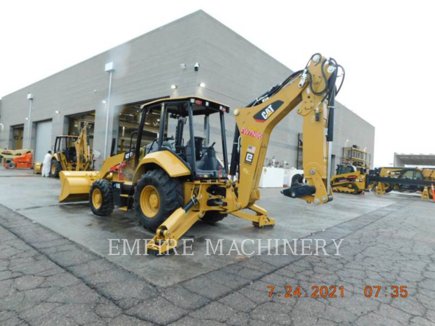 2020 Caterpillar 420F2 4EOP Tractor Loader Backhoe