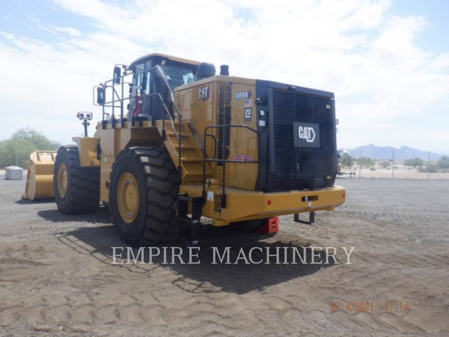 2021 Caterpillar 988K HL Wheel Loader