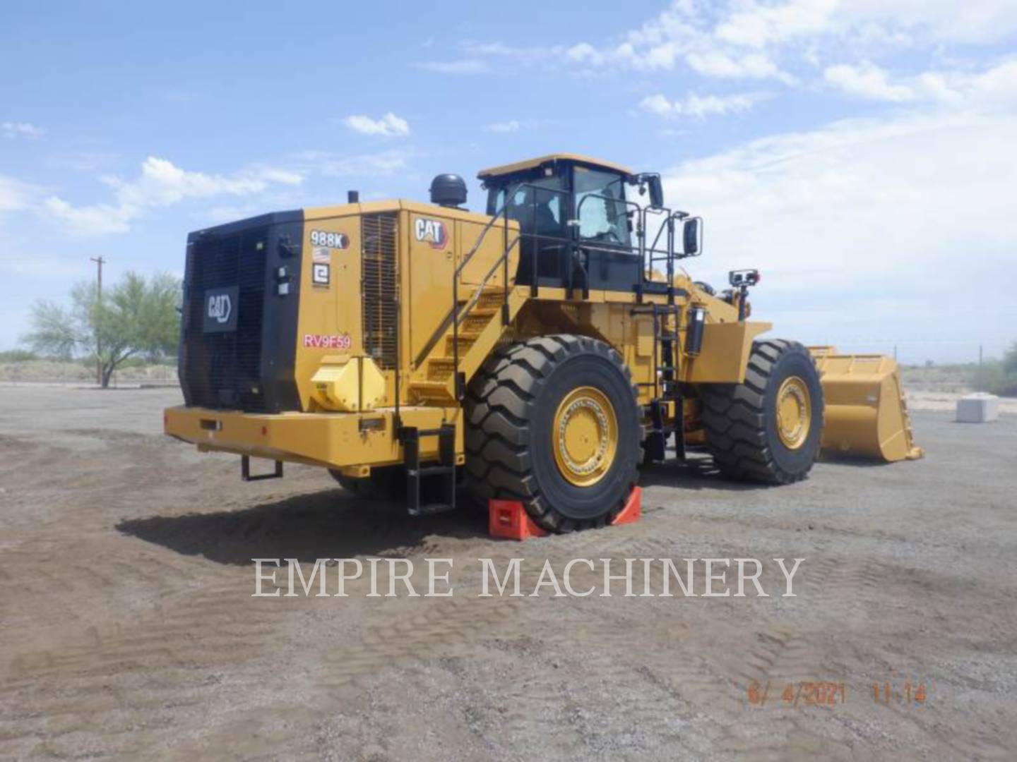 2021 Caterpillar 988K HL Wheel Loader