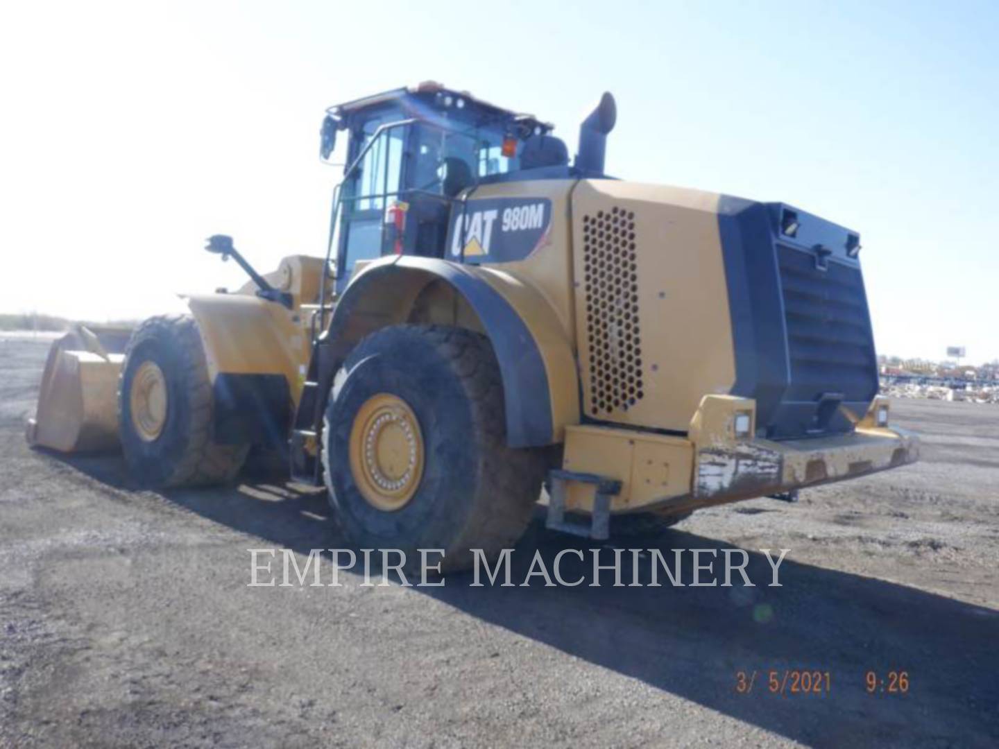 2015 Caterpillar 980M Wheel Loader