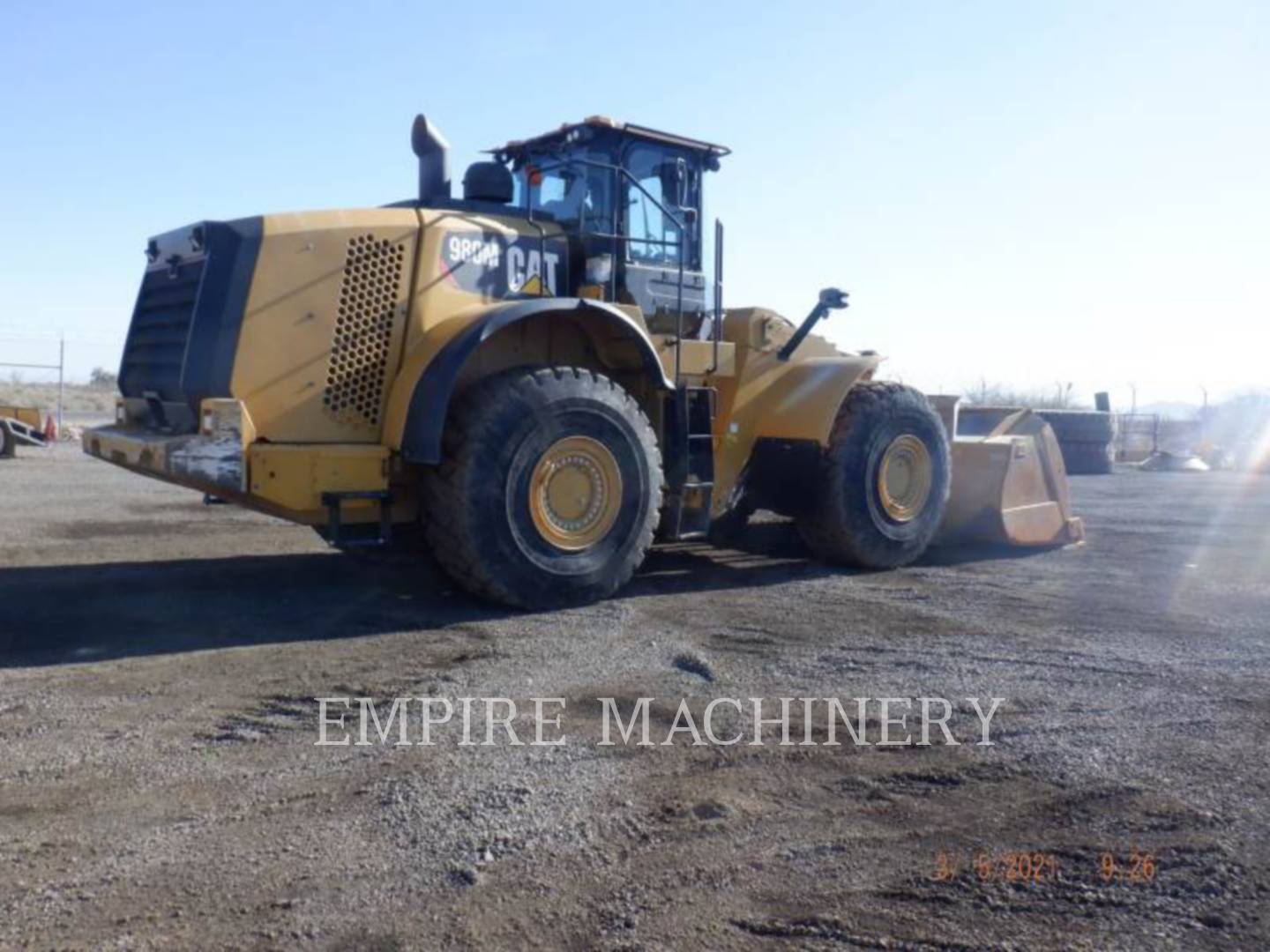 2015 Caterpillar 980M Wheel Loader