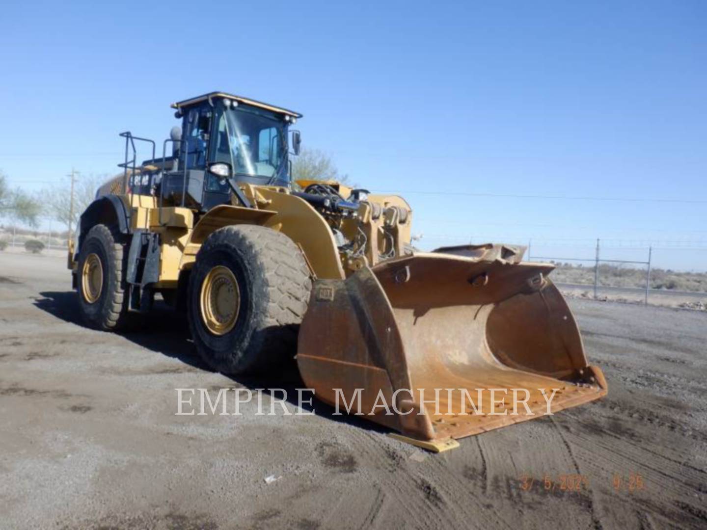 2015 Caterpillar 980M Wheel Loader