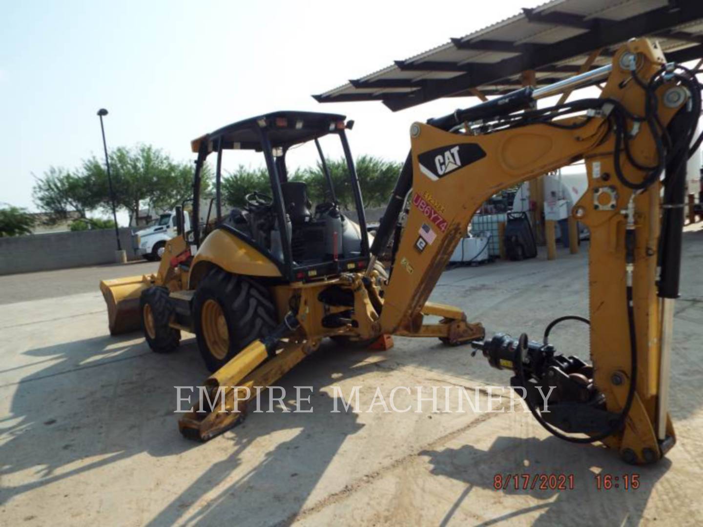 2014 Caterpillar 420F 4EO P Tractor Loader Backhoe