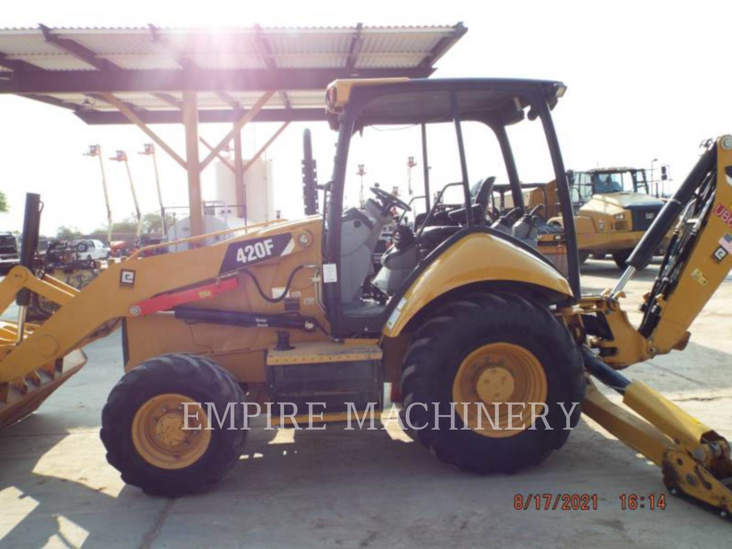 2014 Caterpillar 420F 4EO P Tractor Loader Backhoe