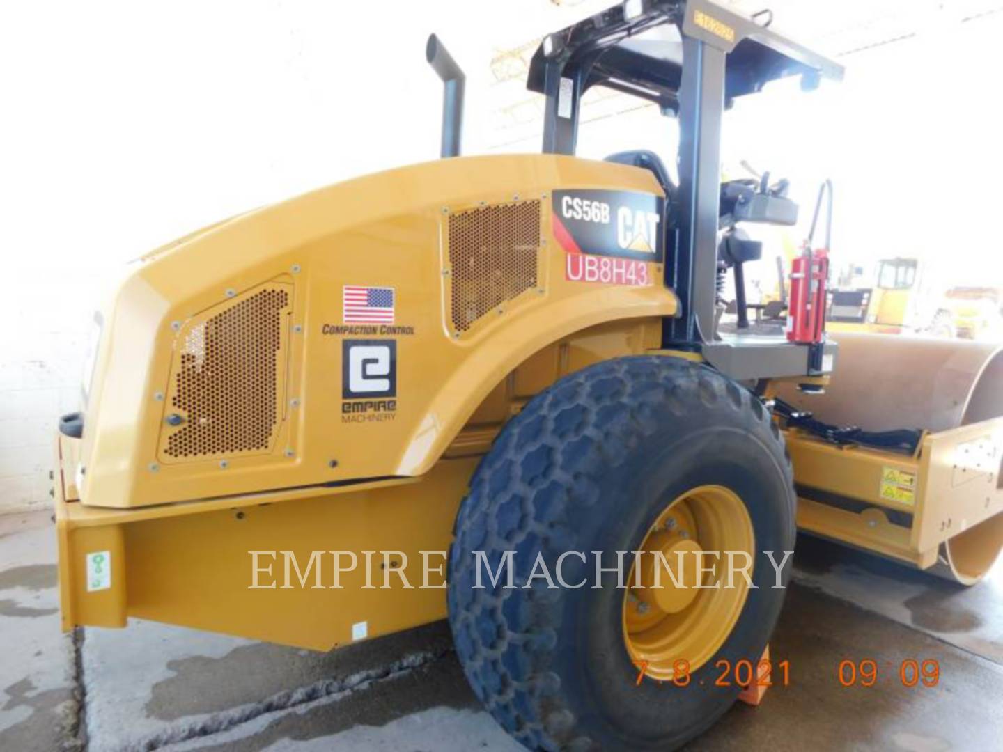 2021 Caterpillar CS56B Vibratory Single