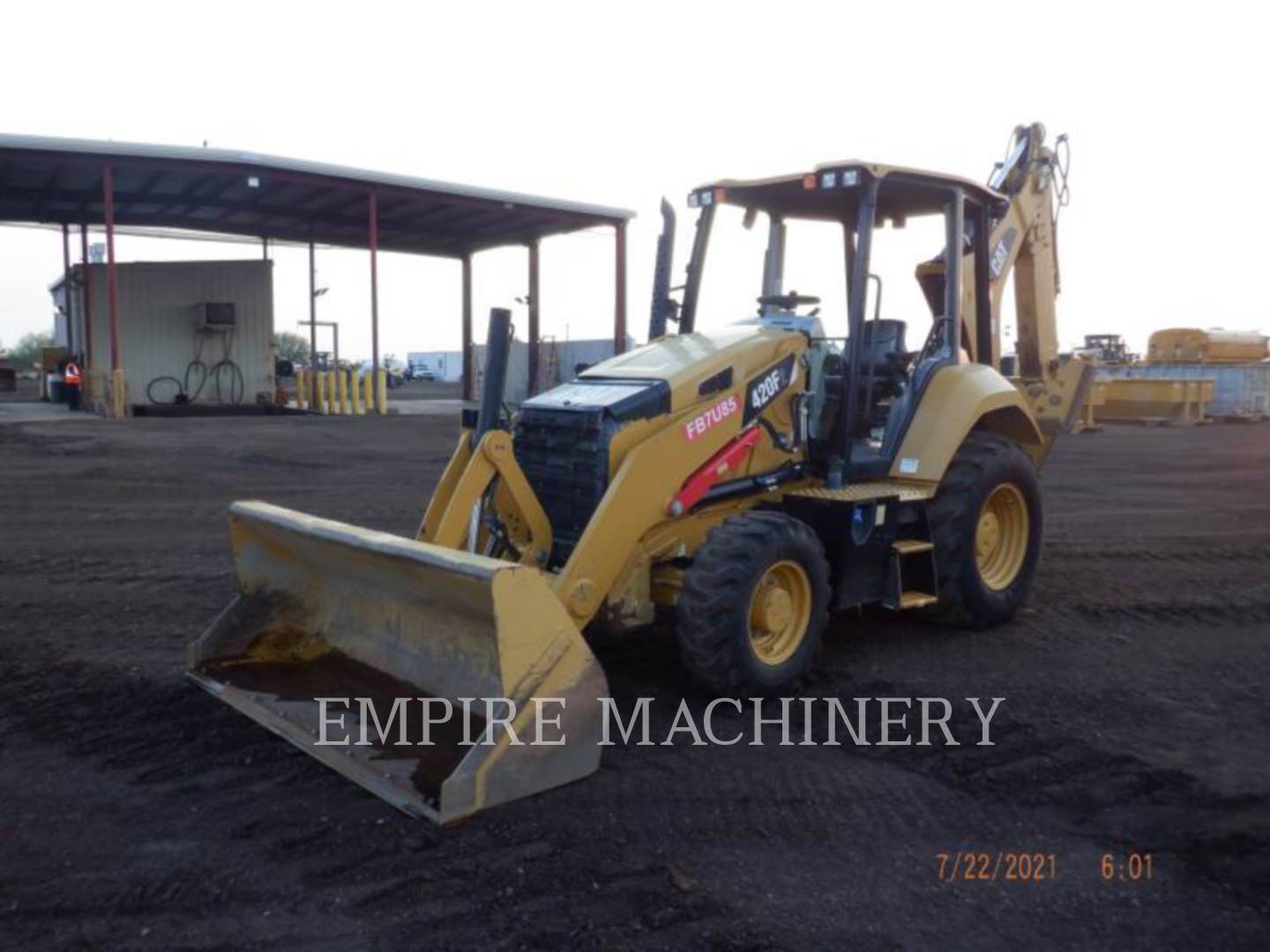 2017 Caterpillar 420F2 4EO Tractor Loader Backhoe