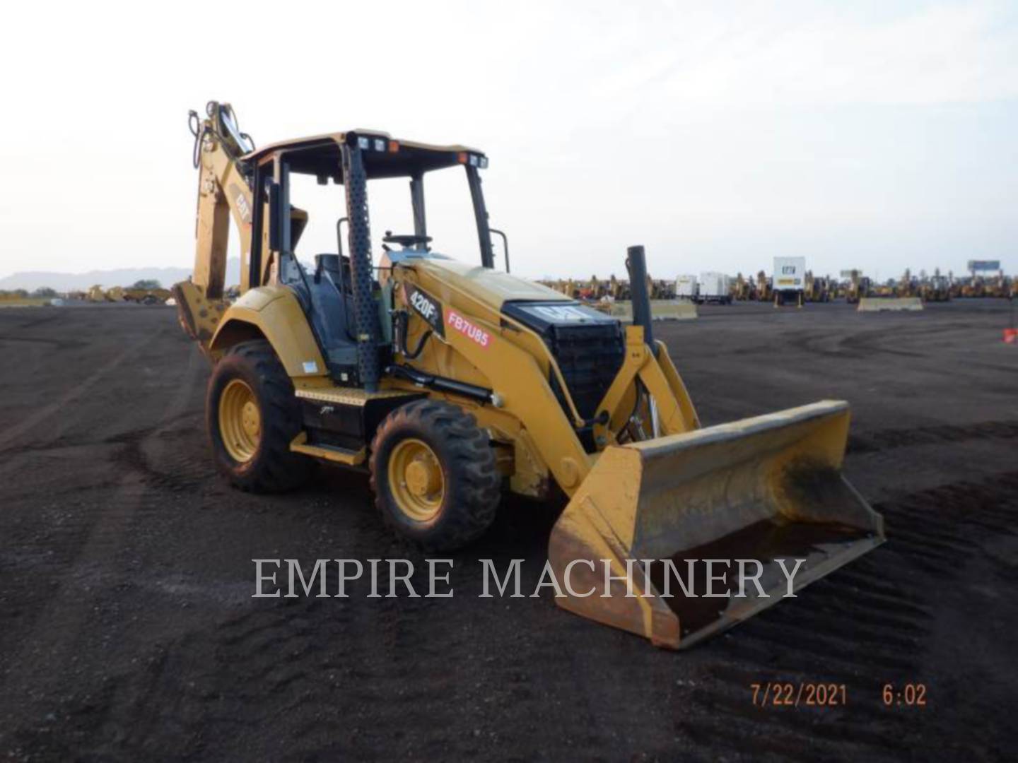 2017 Caterpillar 420F2 4EO Tractor Loader Backhoe