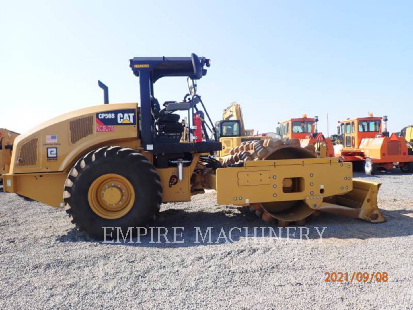 2021 Caterpillar CP56B Vibratory Single