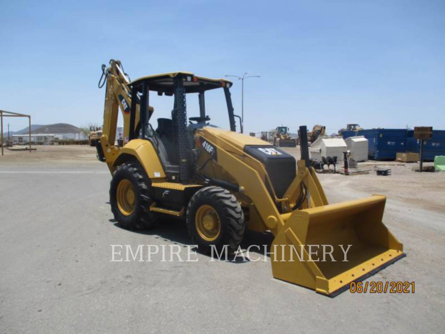 2019 Caterpillar 416F2 HRC Tractor Loader Backhoe