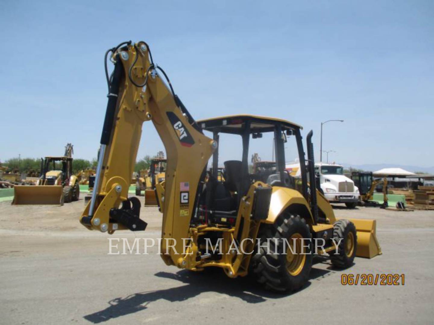 2019 Caterpillar 416F2 HRC Tractor Loader Backhoe