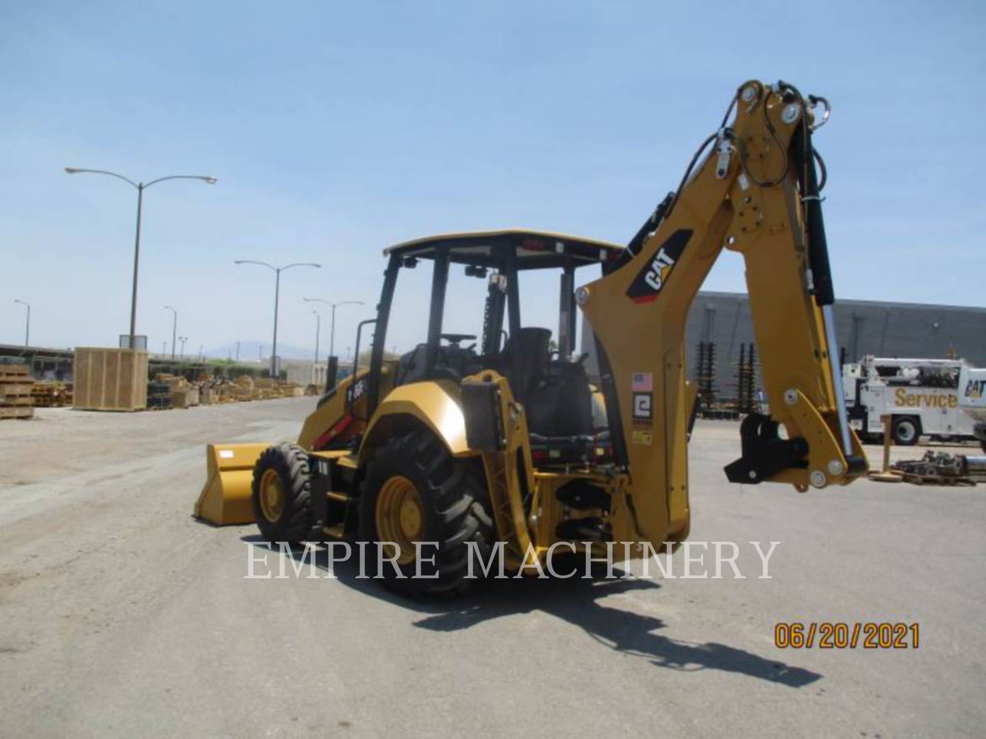 2019 Caterpillar 416F2 HRC Tractor Loader Backhoe