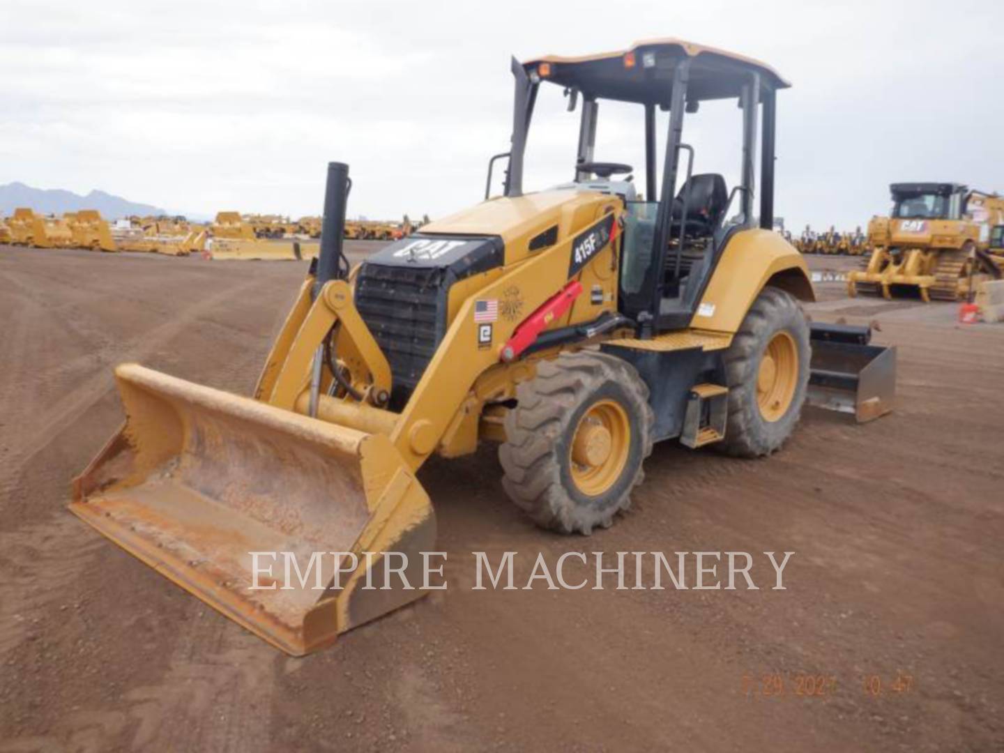 2018 Caterpillar 415F2 IL Tractor Loader Backhoe