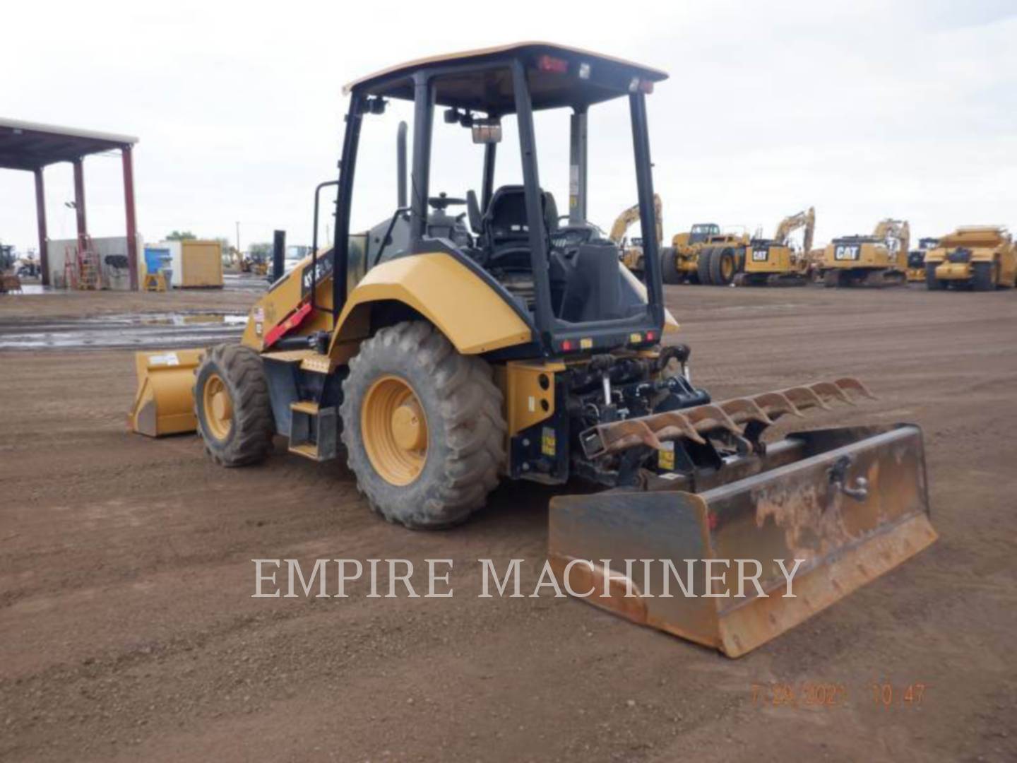 2018 Caterpillar 415F2 IL Tractor Loader Backhoe