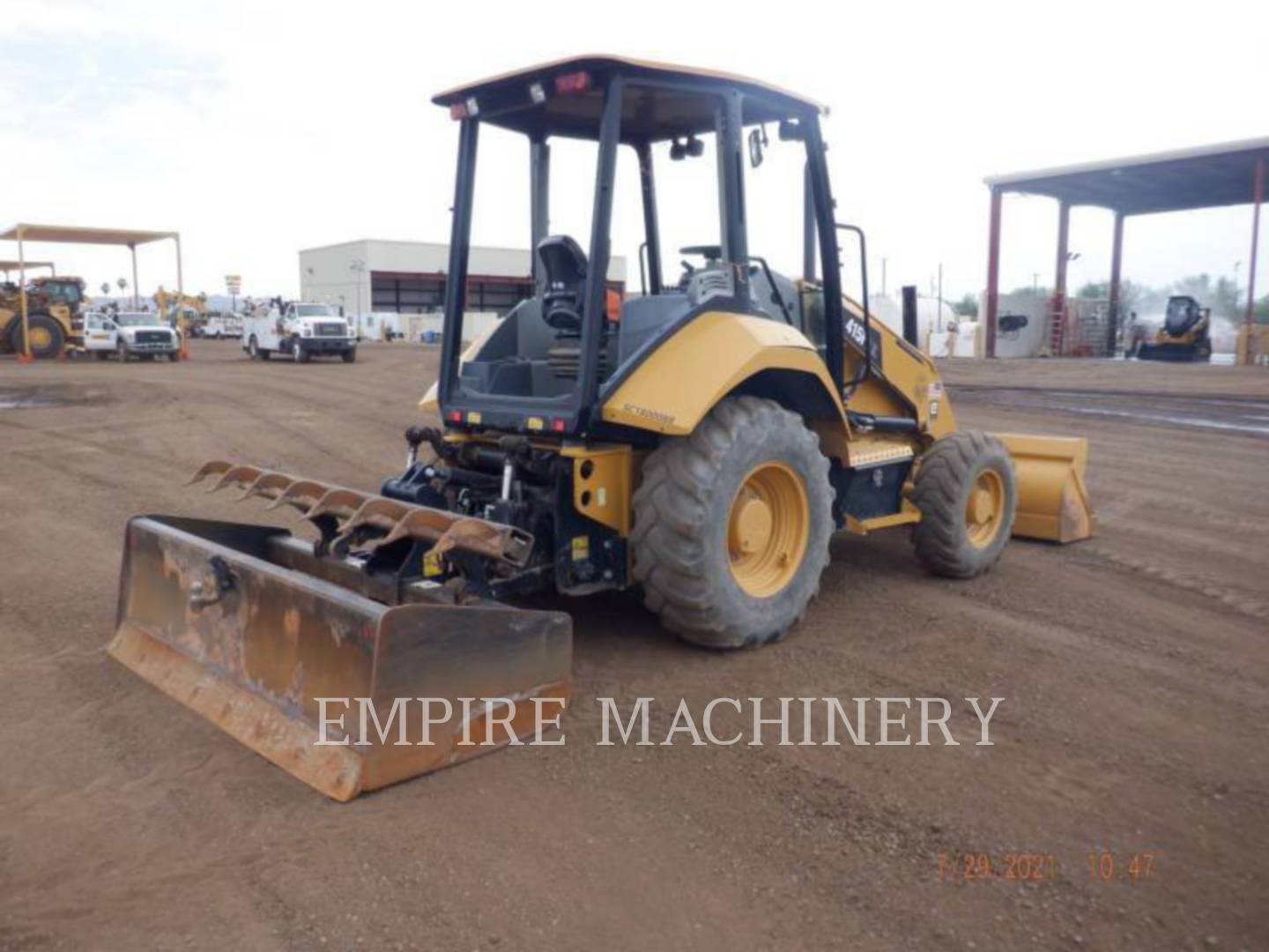 2018 Caterpillar 415F2 IL Tractor Loader Backhoe