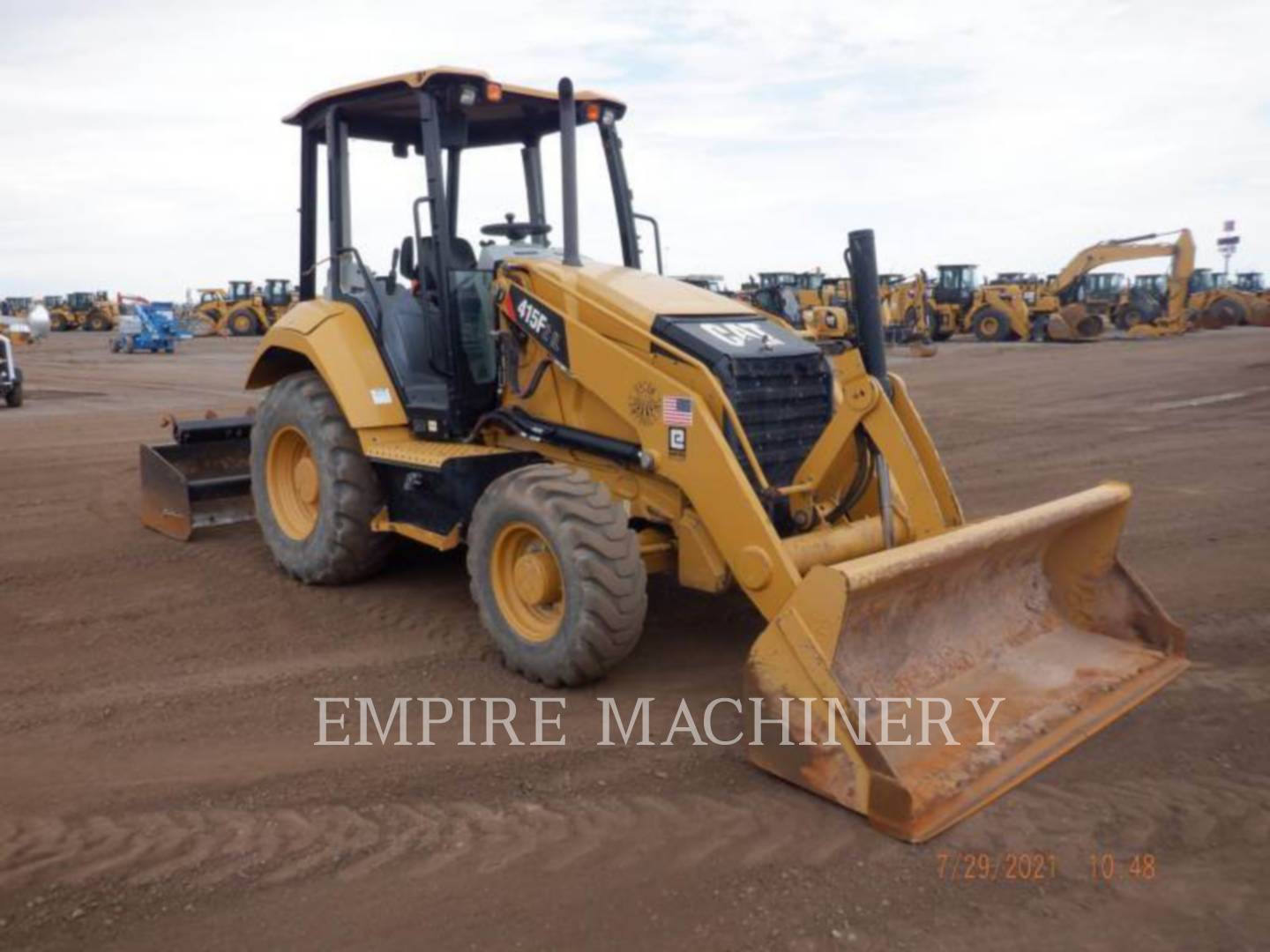 2018 Caterpillar 415F2 IL Tractor Loader Backhoe