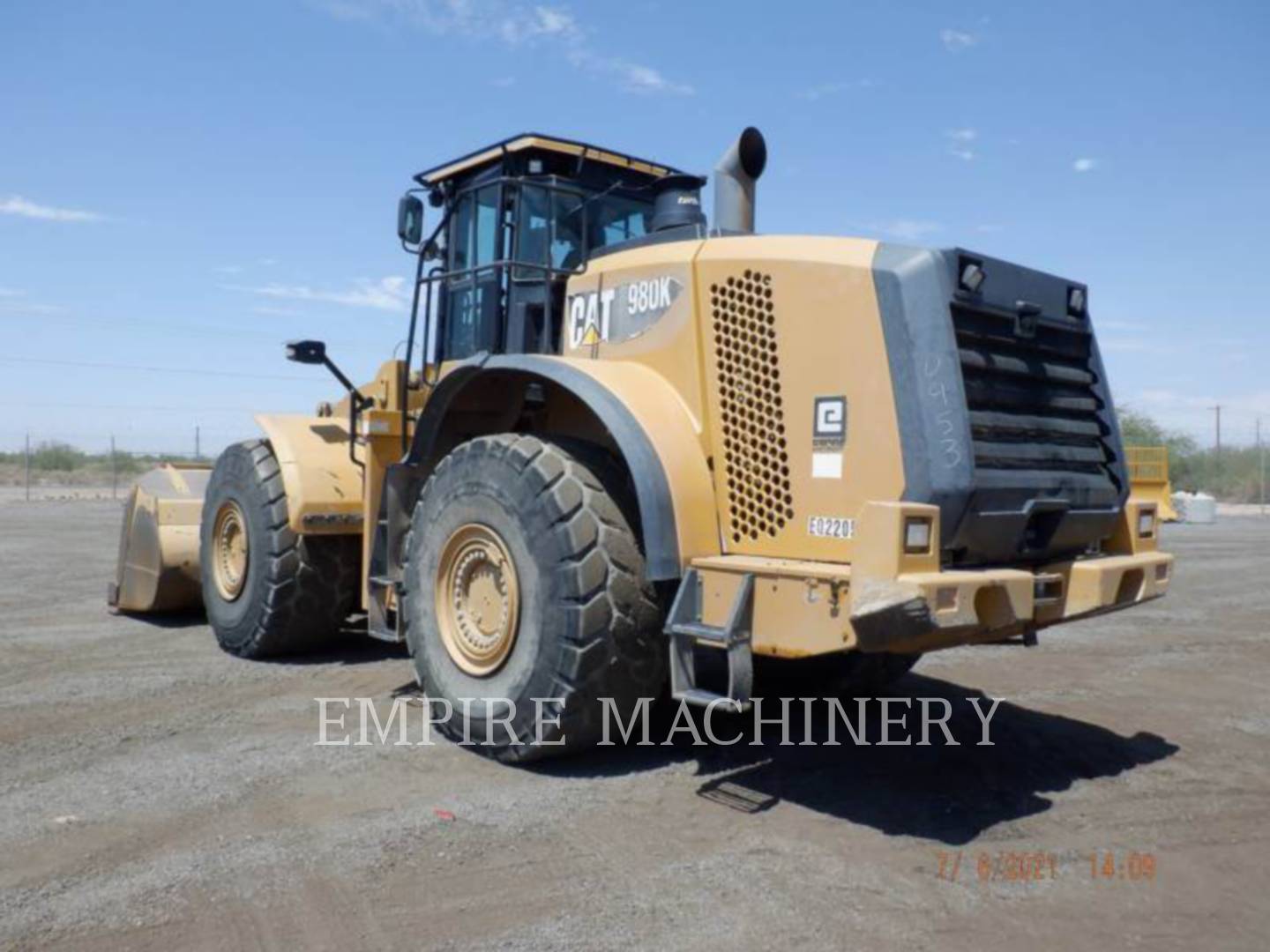 2012 Caterpillar 980K Wheel Loader