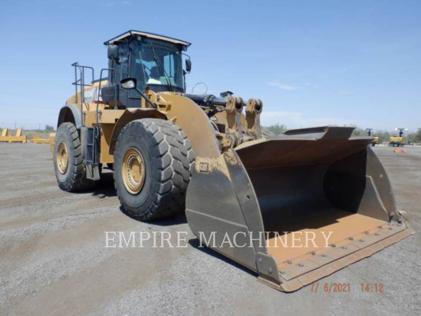 2012 Caterpillar 980K Wheel Loader