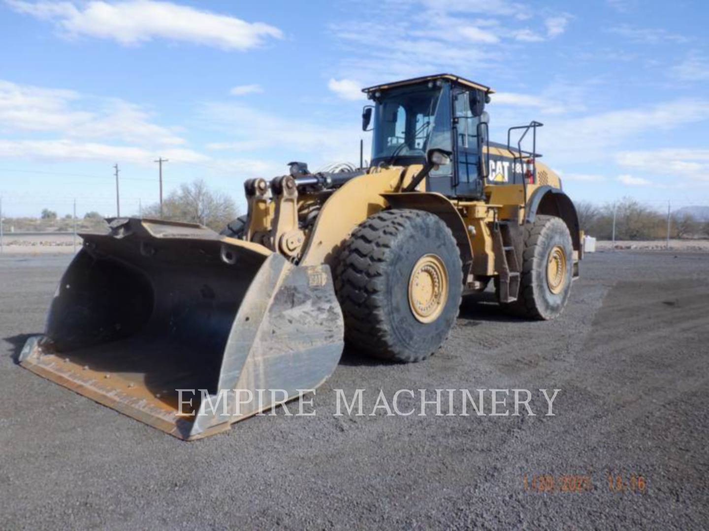 2015 Caterpillar 980M AOC Wheel Loader