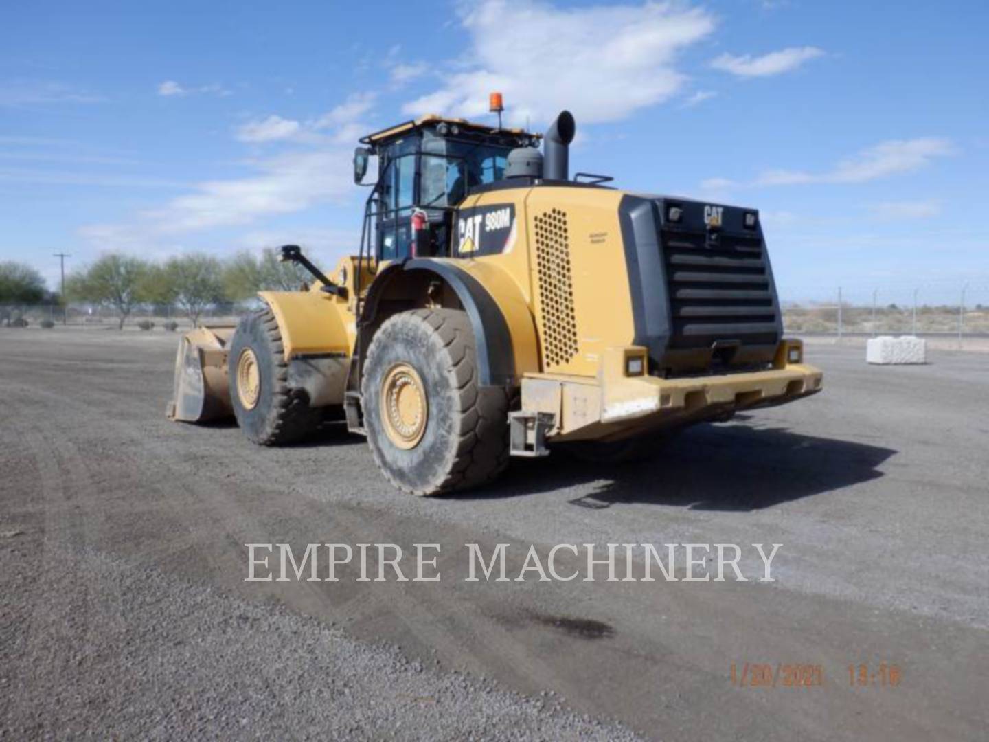 2015 Caterpillar 980M AOC Wheel Loader