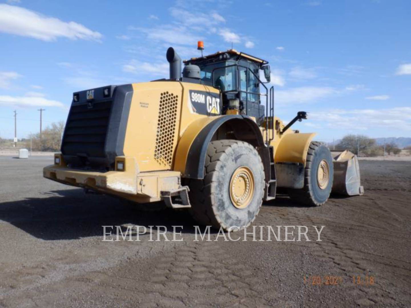 2015 Caterpillar 980M AOC Wheel Loader