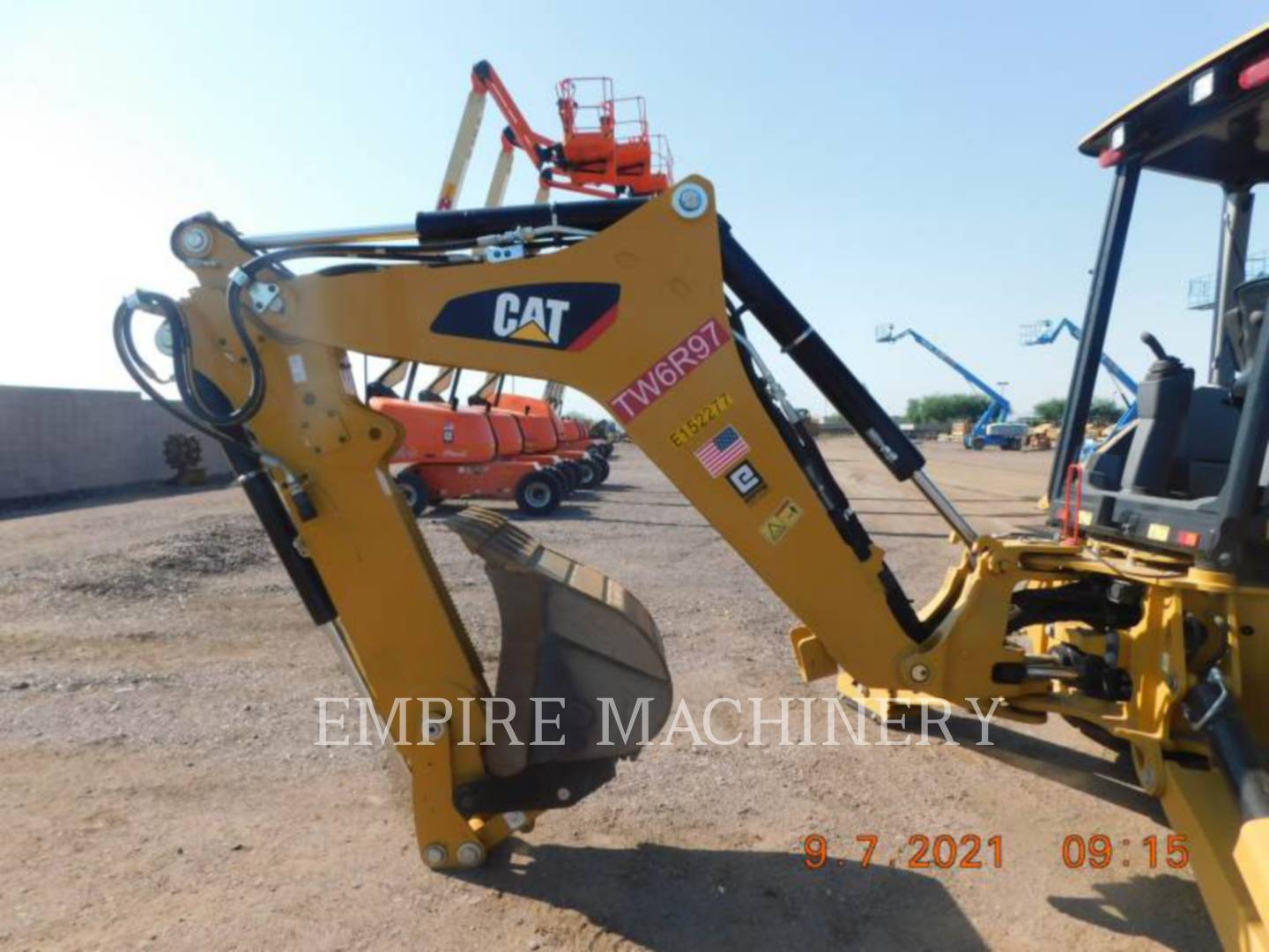 2019 Caterpillar 416F2 4EOP Tractor Loader Backhoe