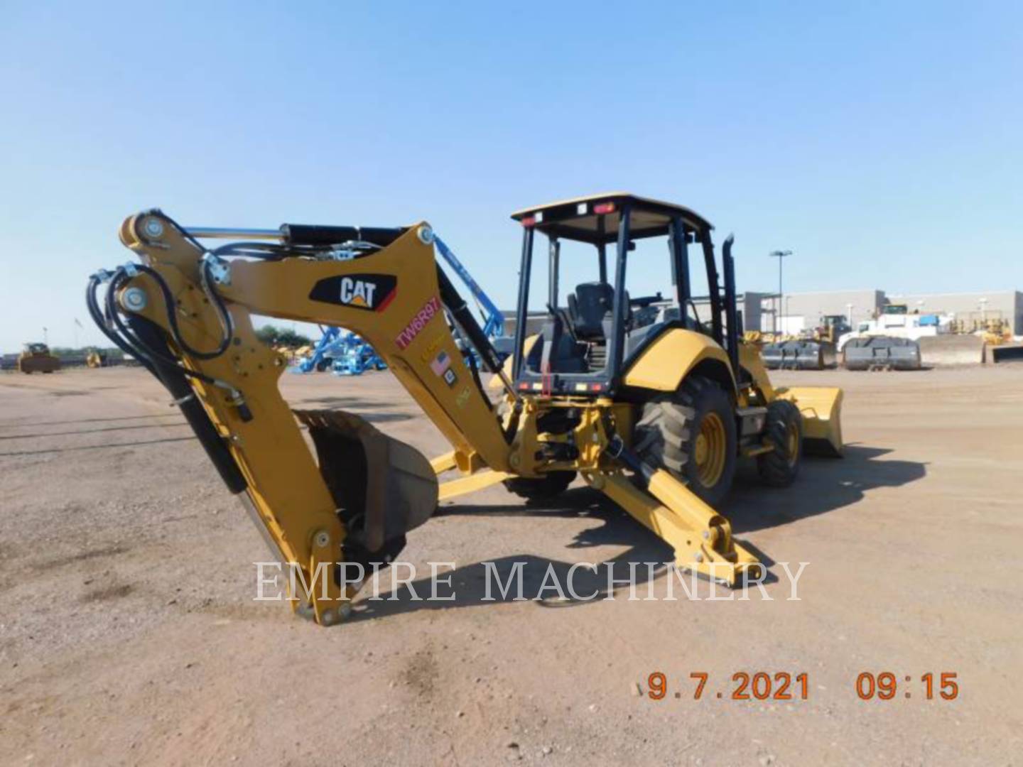 2019 Caterpillar 416F2 4EOP Tractor Loader Backhoe