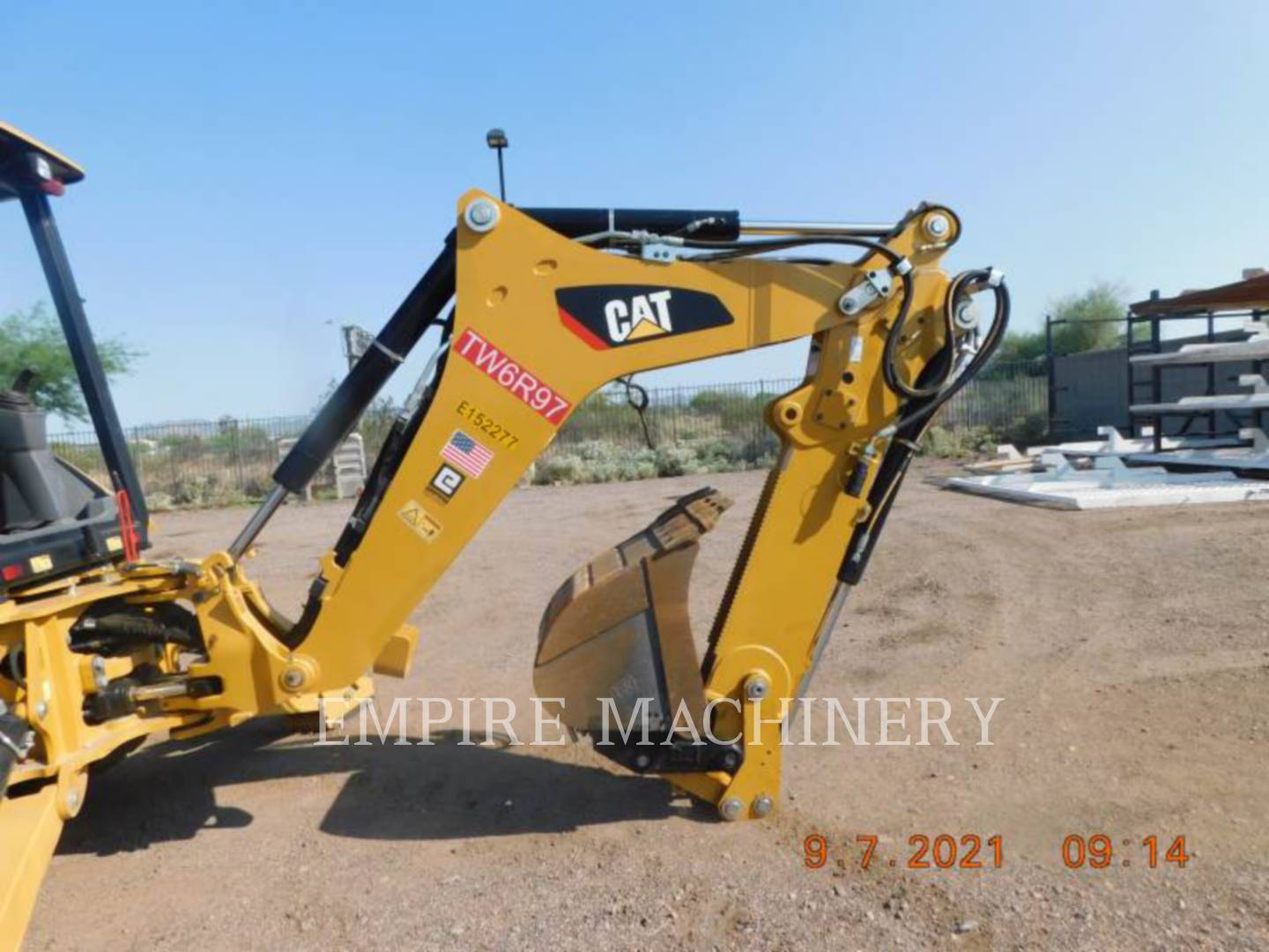 2019 Caterpillar 416F2 4EOP Tractor Loader Backhoe