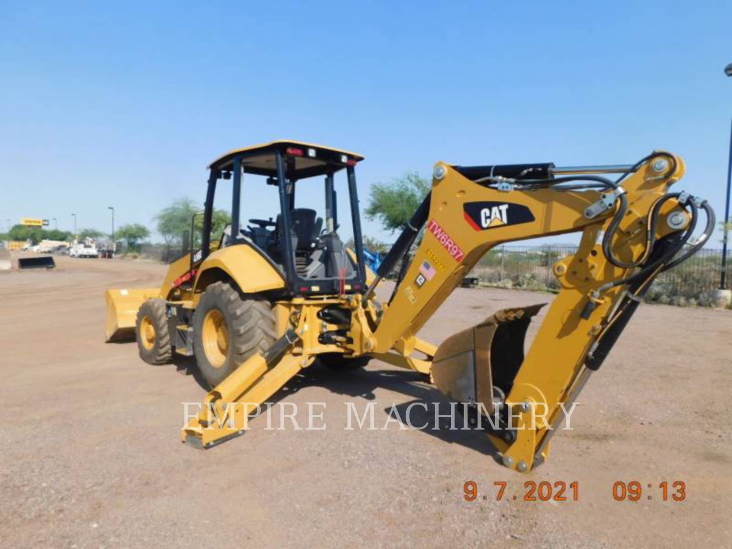 2019 Caterpillar 416F2 4EOP Tractor Loader Backhoe