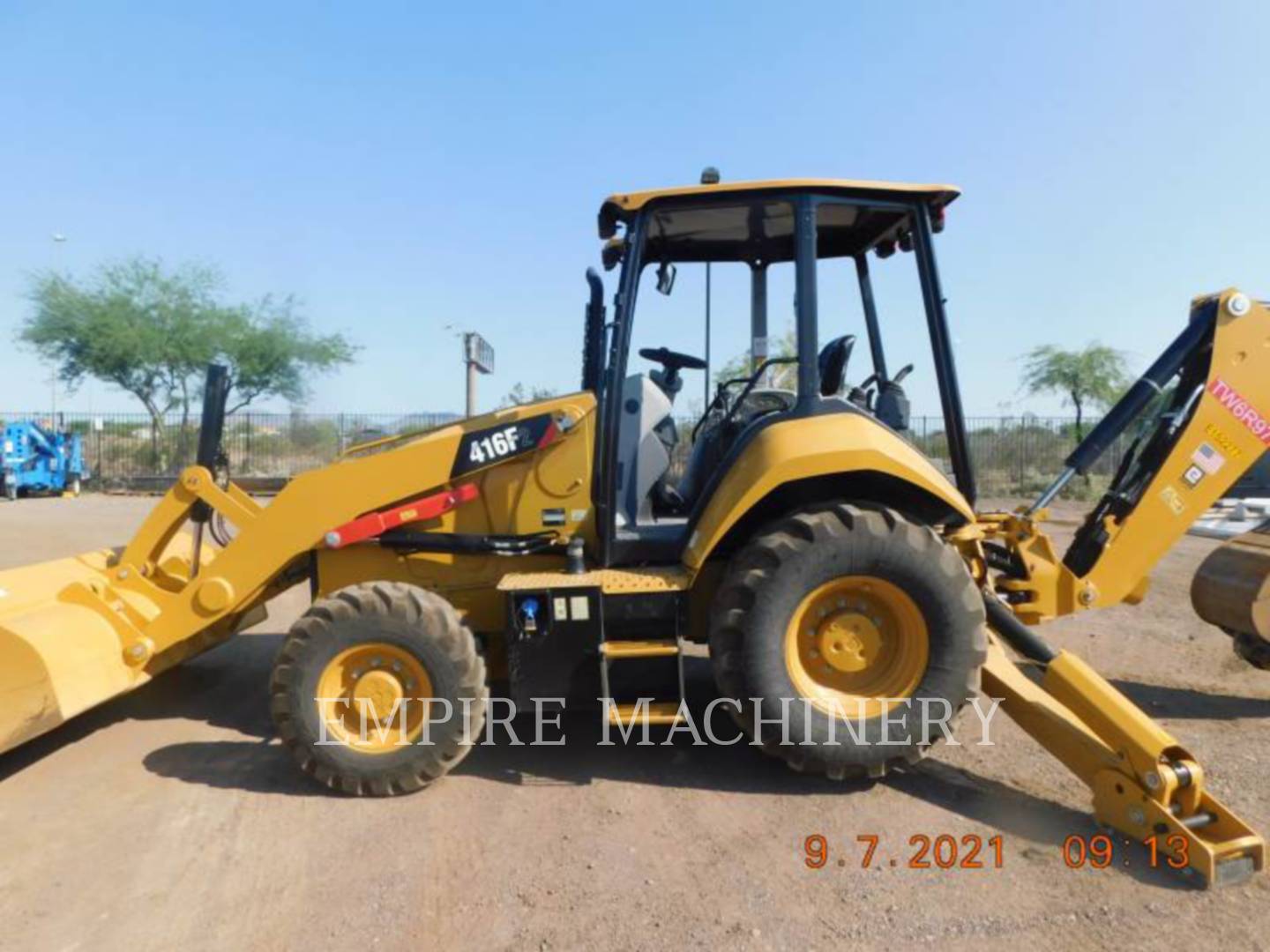 2019 Caterpillar 416F2 4EOP Tractor Loader Backhoe