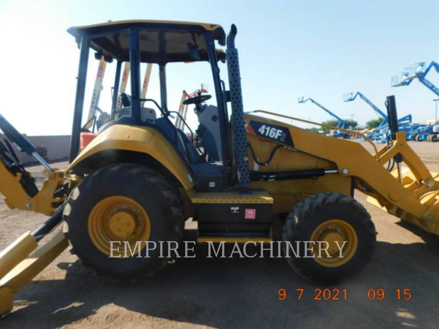 2019 Caterpillar 416F2 4EOP Tractor Loader Backhoe