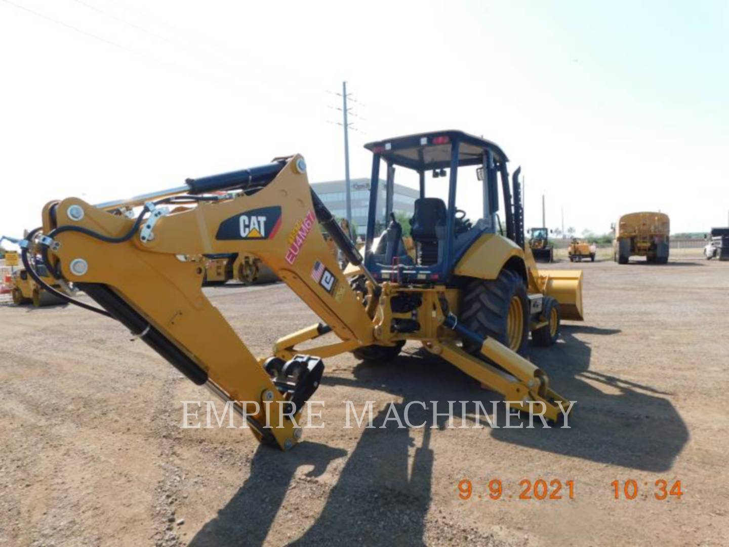 2020 Caterpillar 416F2 2SO Tractor Loader Backhoe