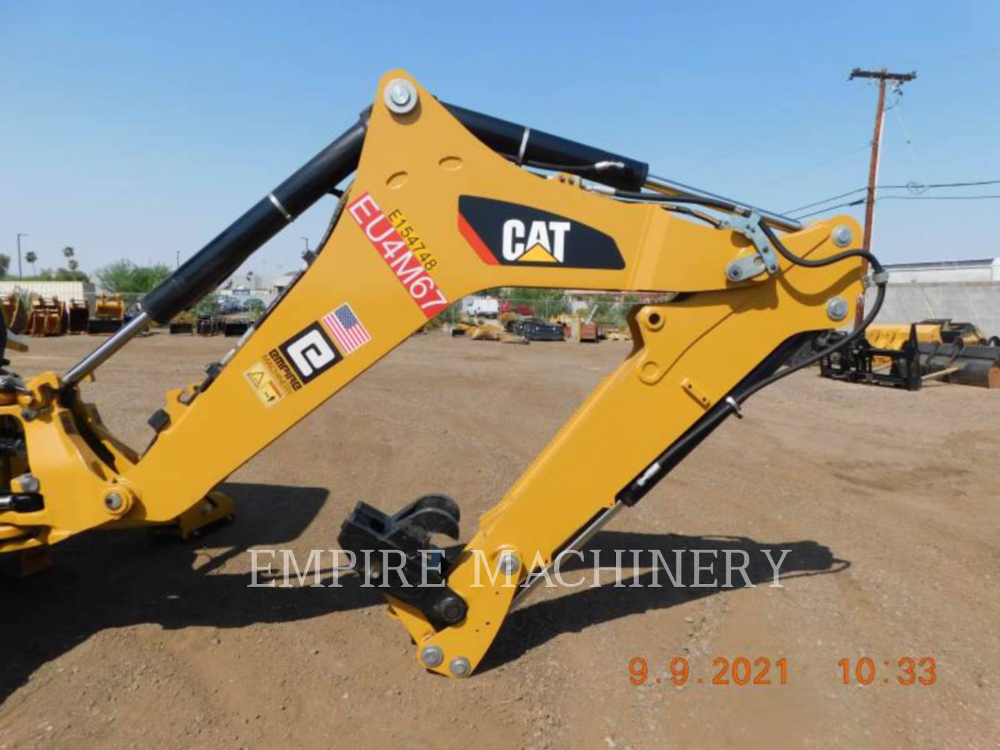 2020 Caterpillar 416F2 2SO Tractor Loader Backhoe