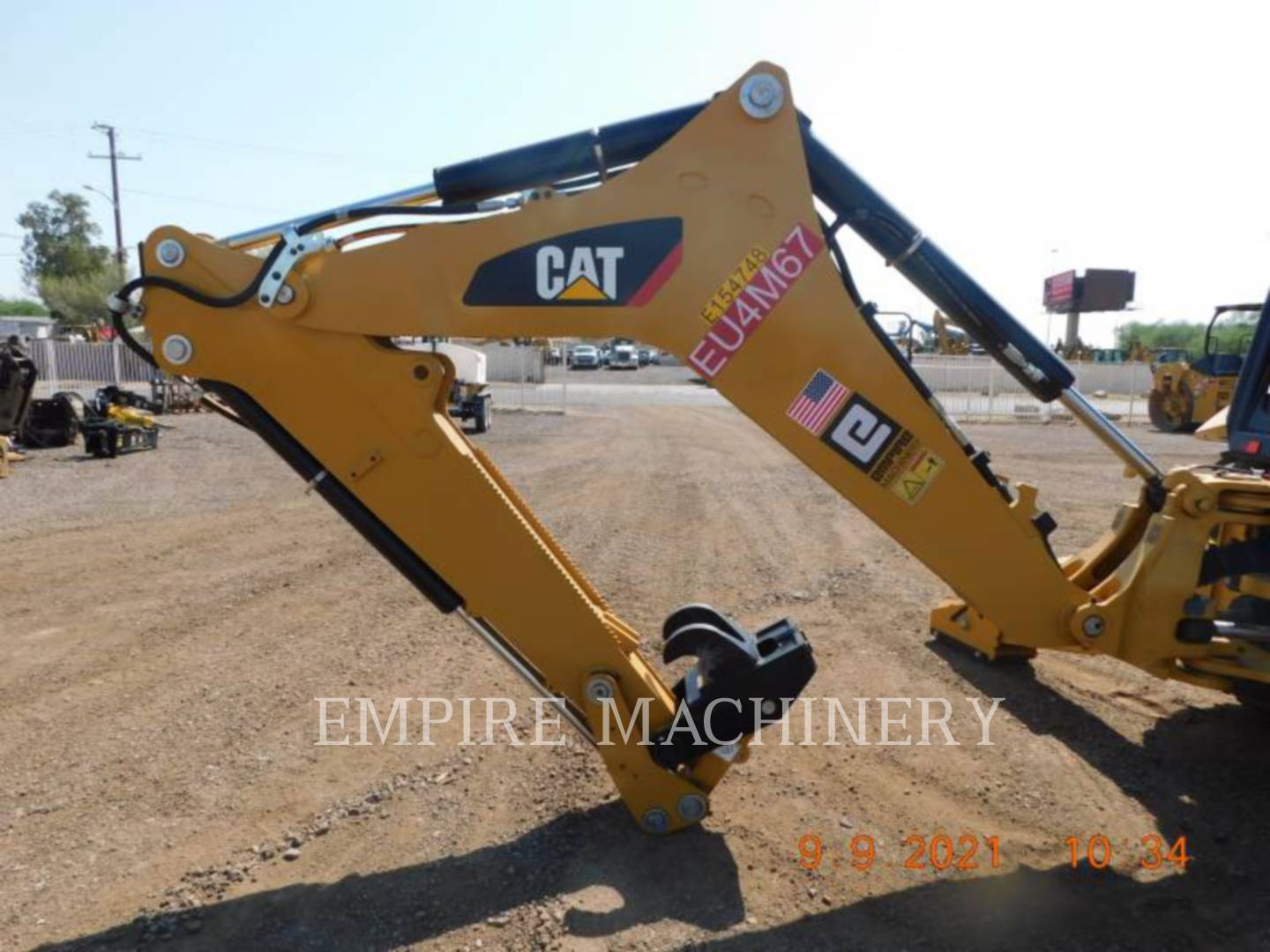 2020 Caterpillar 416F2 2SO Tractor Loader Backhoe