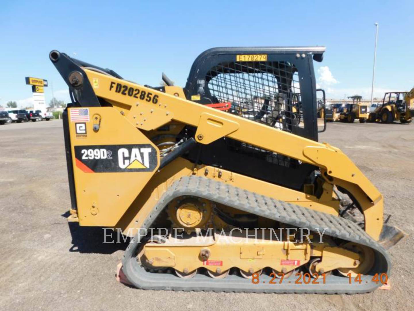 2017 Caterpillar 299D2 Skid Steer Loader