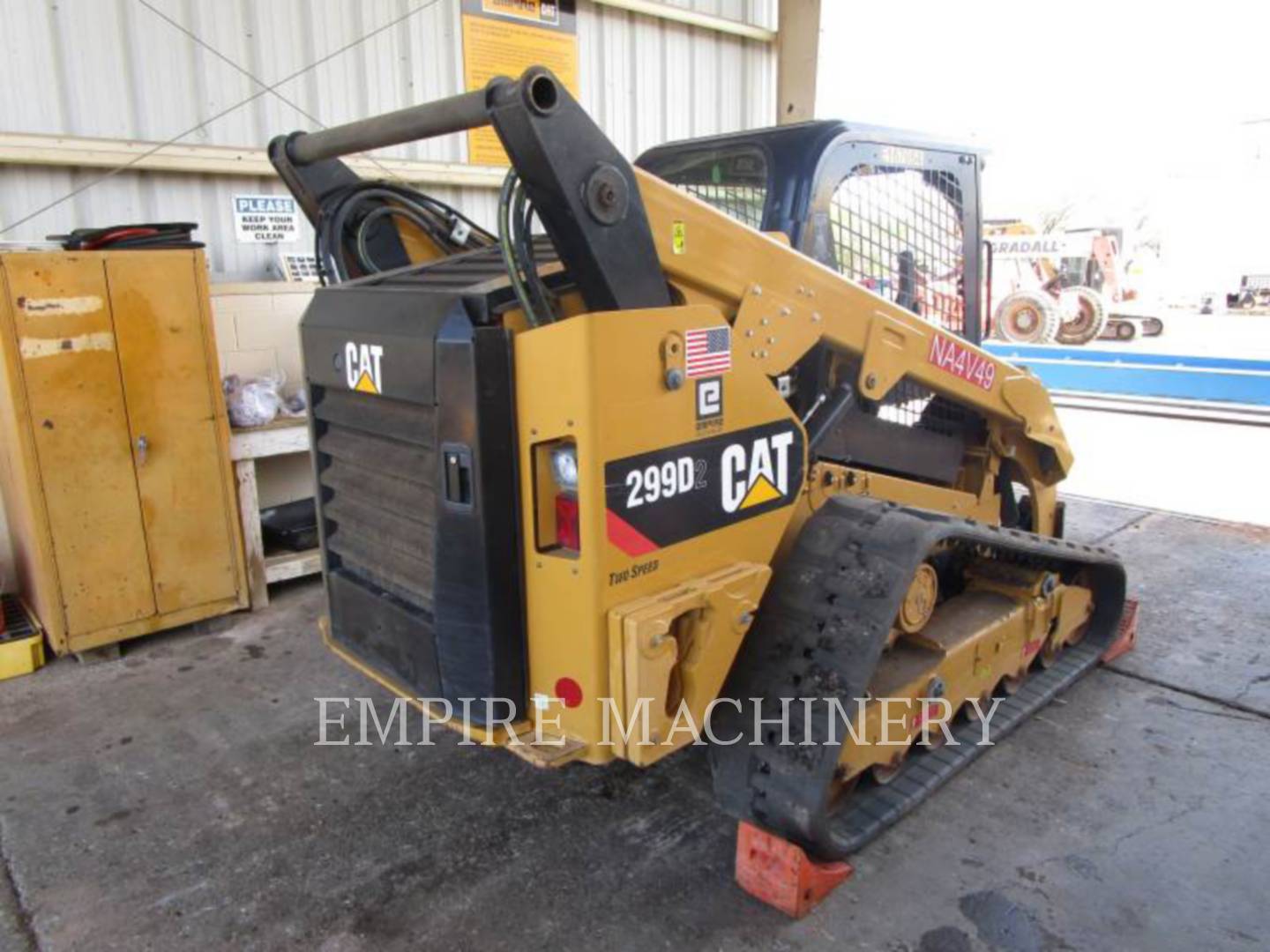 2017 Caterpillar 299D2 Skid Steer Loader