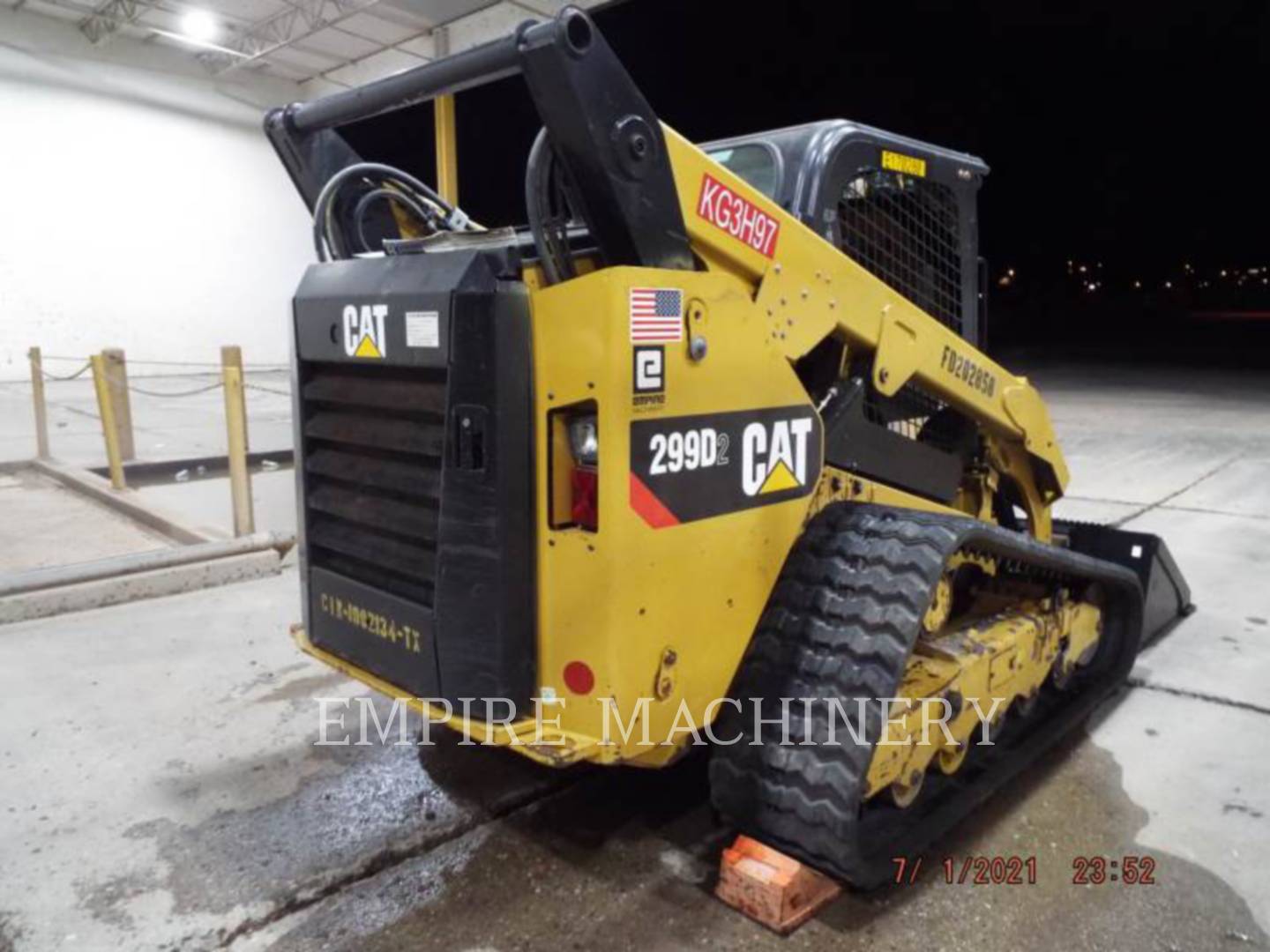 2017 Caterpillar 299D2 Skid Steer Loader