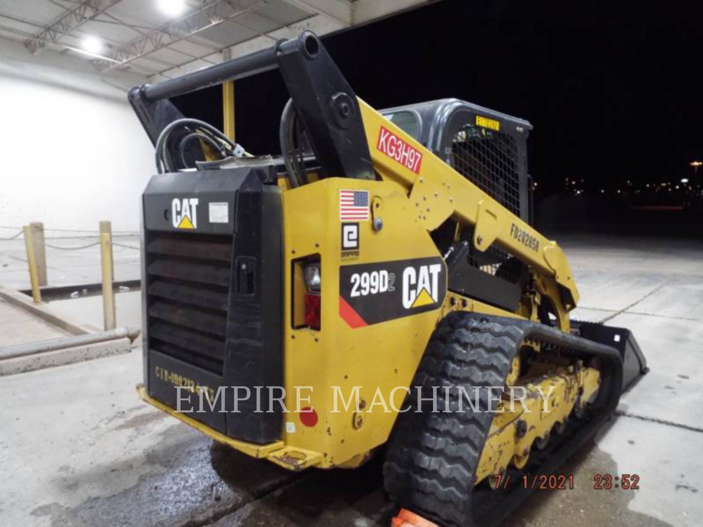 2017 Caterpillar 299D2 Skid Steer Loader