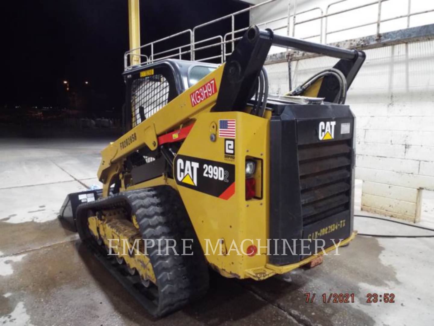 2017 Caterpillar 299D2 Skid Steer Loader