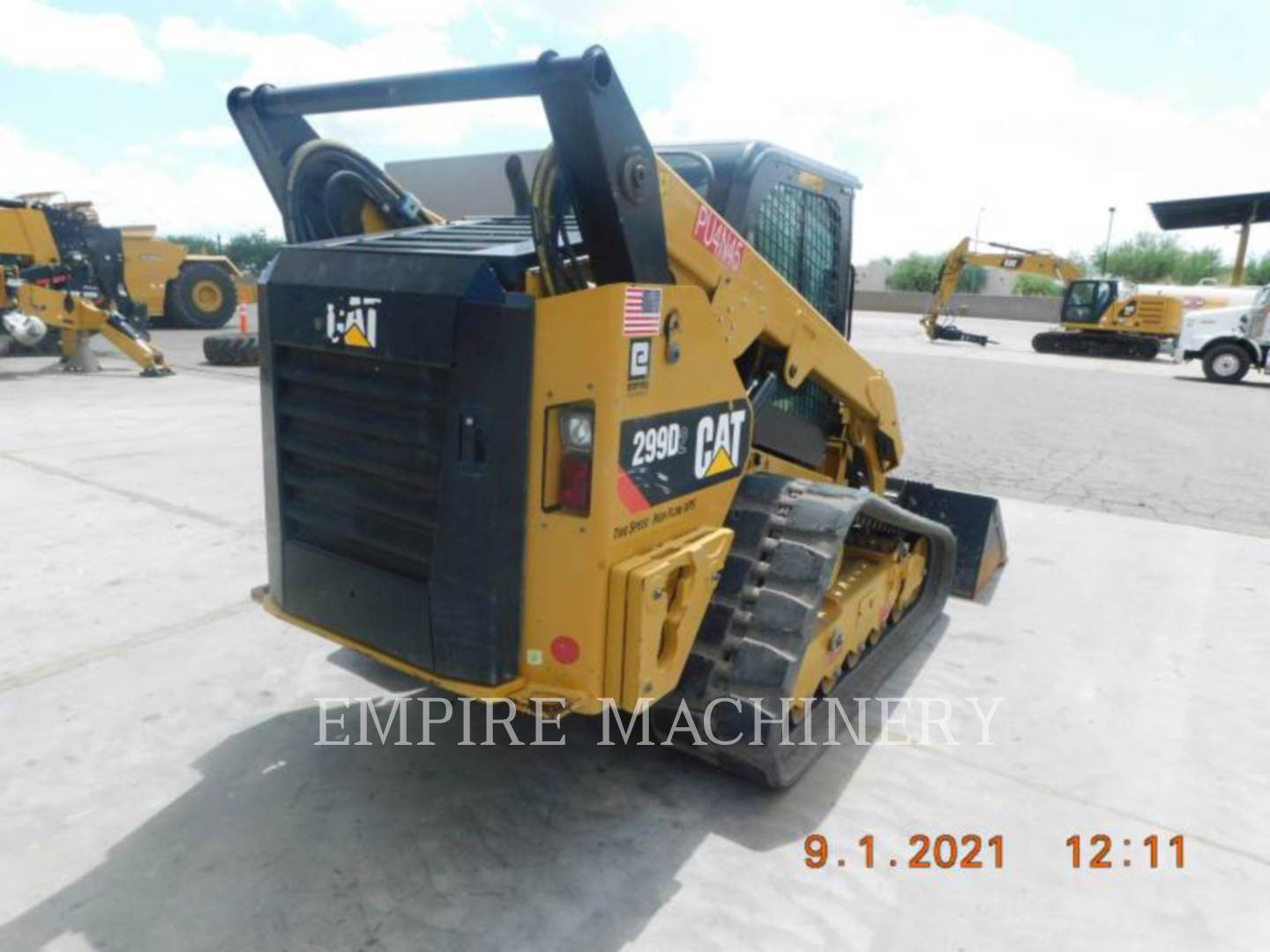 2018 Caterpillar 299D2 CA Skid Steer Loader