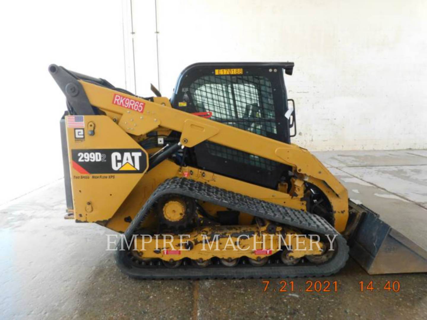 2017 Caterpillar 299D2 CA Skid Steer Loader