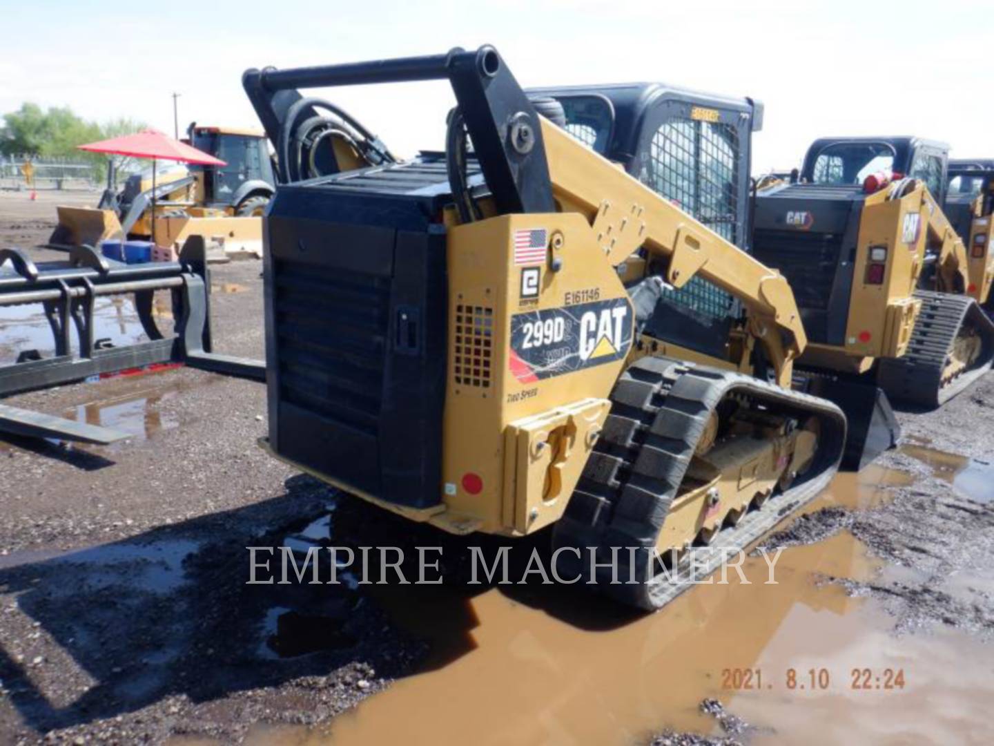 2019 Caterpillar 299D2XHPCA Skid Steer Loader