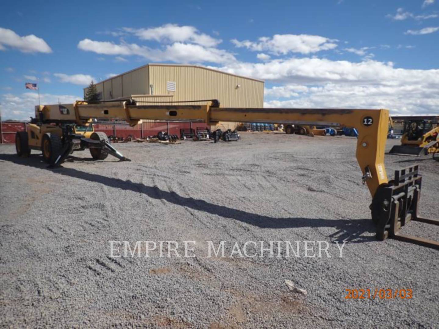 2012 Caterpillar TL1255C CA TeleHandler