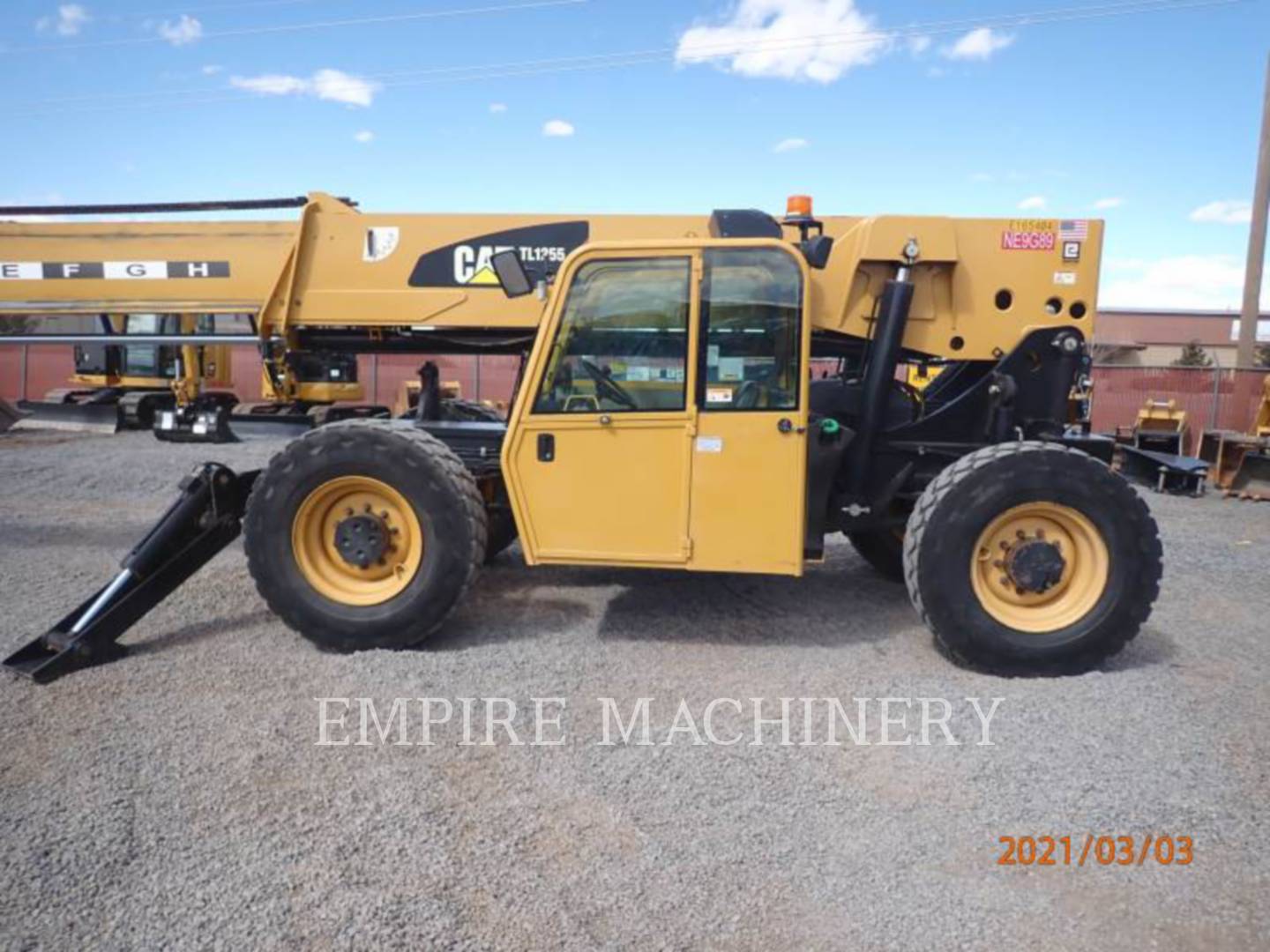 2012 Caterpillar TL1255C CA TeleHandler