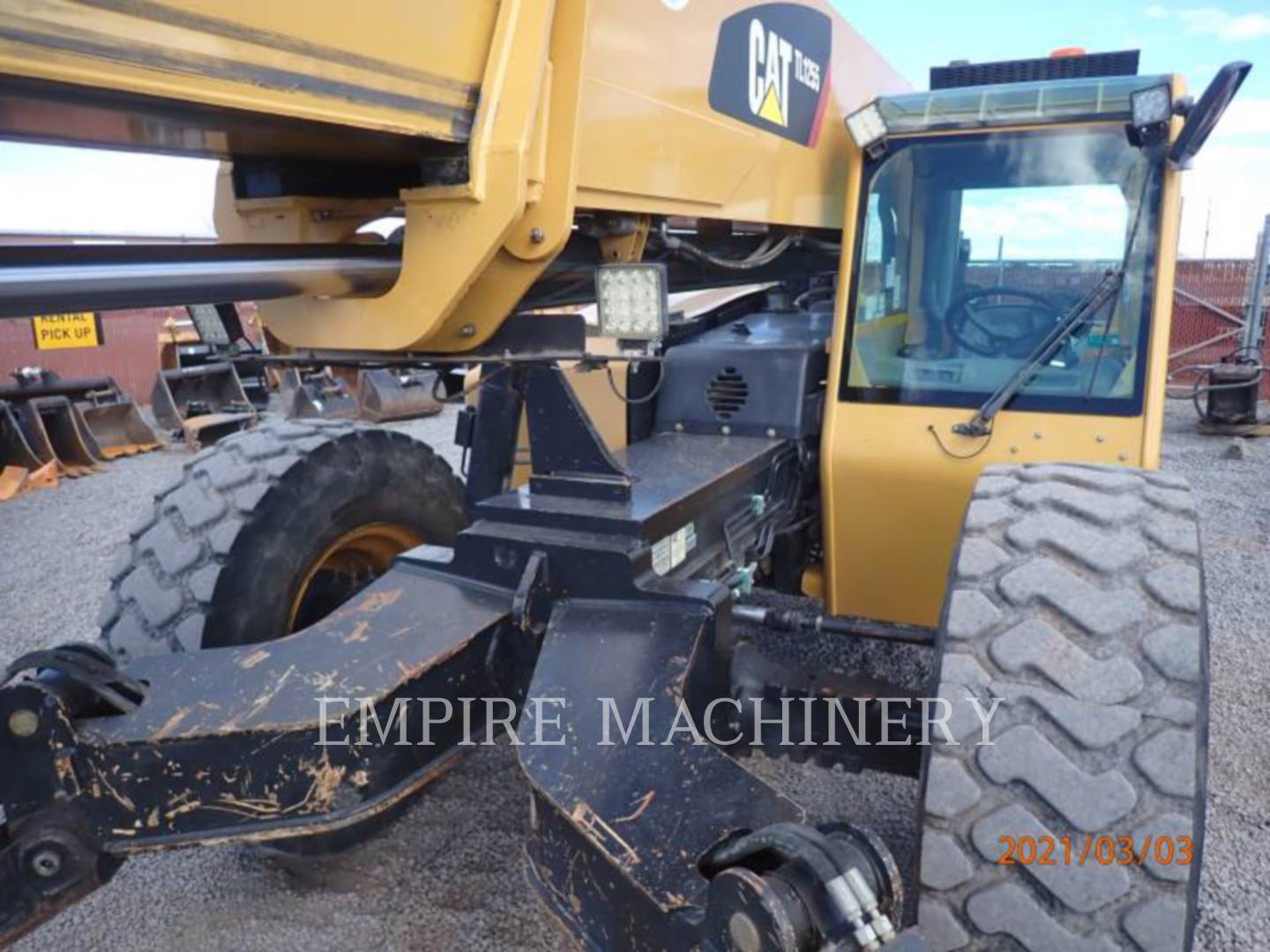 2012 Caterpillar TL1255C CA TeleHandler