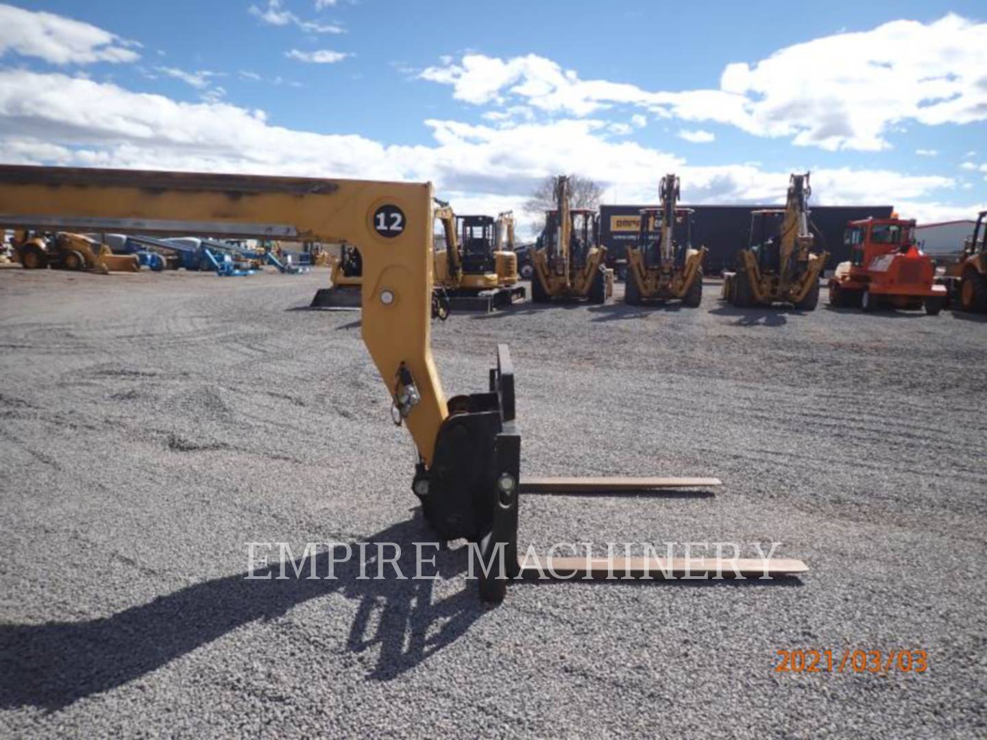 2012 Caterpillar TL1255C CA TeleHandler