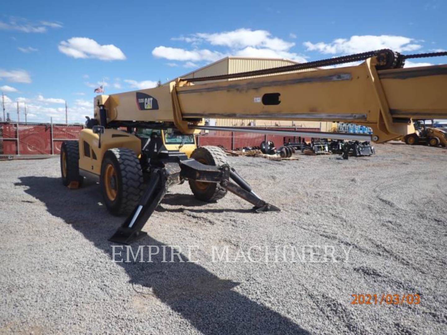 2012 Caterpillar TL1255C CA TeleHandler