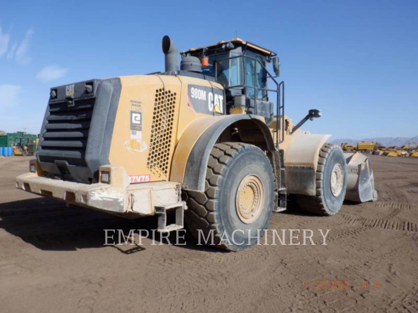 2014 Caterpillar 980M AOC Wheel Loader