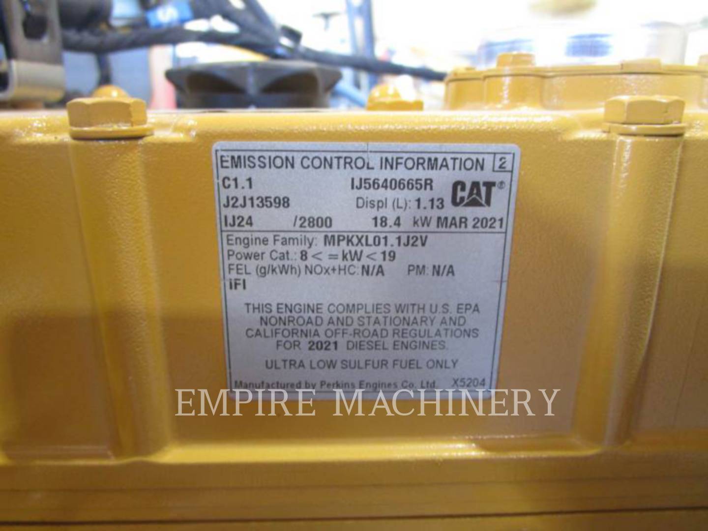 2021 Caterpillar CB1.7 Vibratory Double