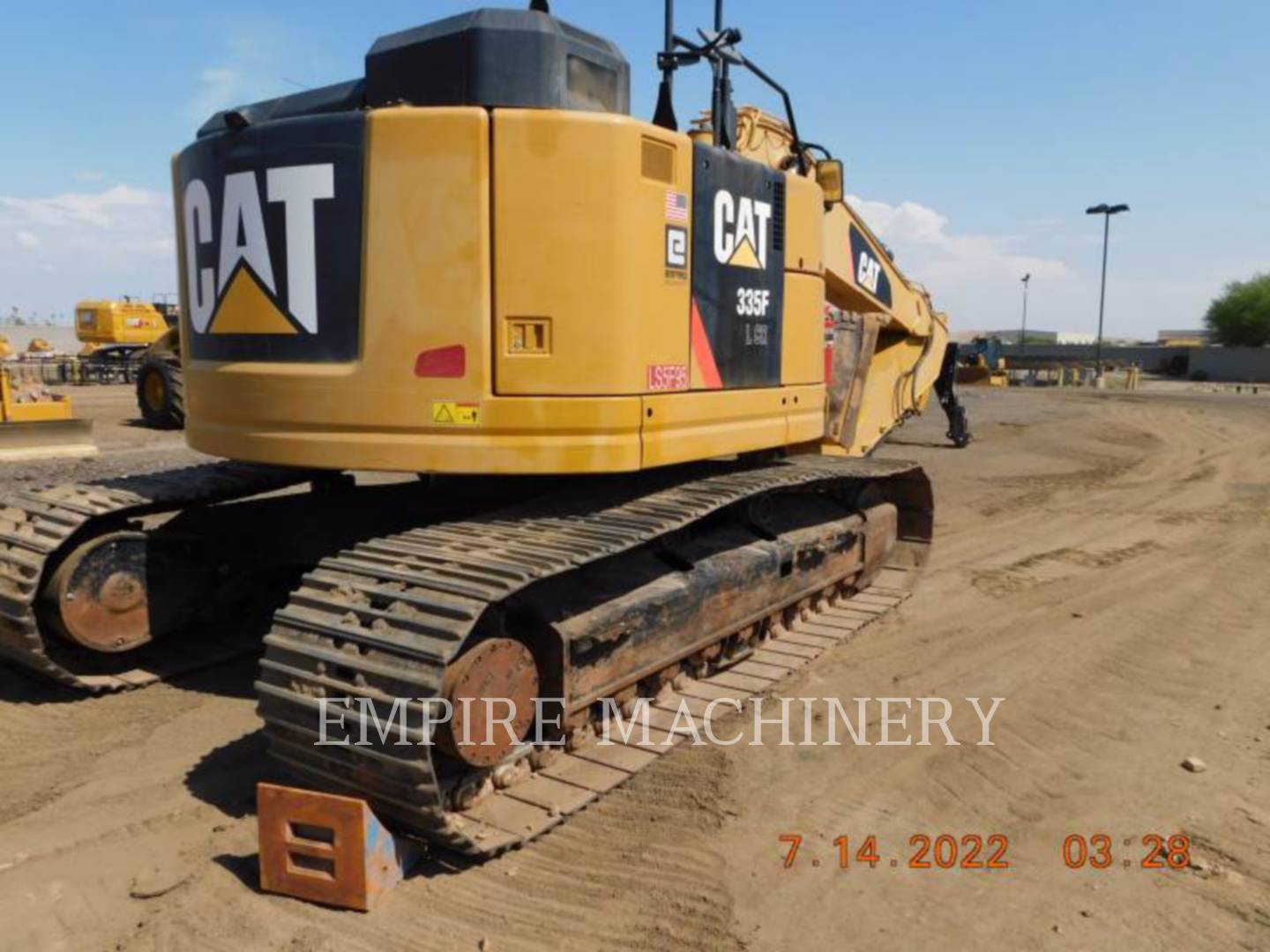 2015 Caterpillar 335FL CR Excavator