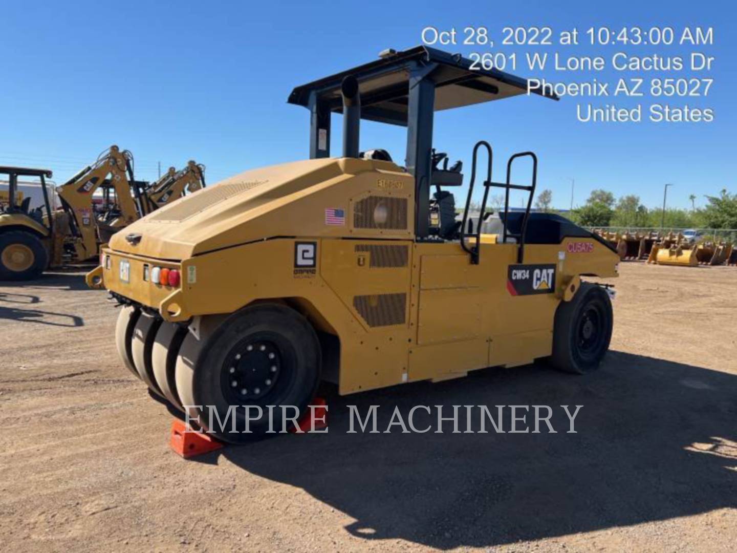 2020 Caterpillar CW34 Compactor